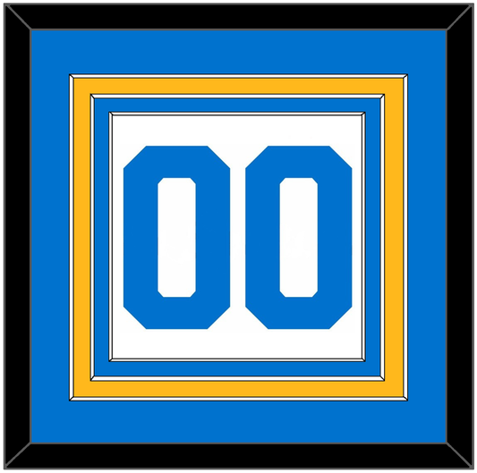 St. Louis Number (Back) - Road White - Premier Tier 2