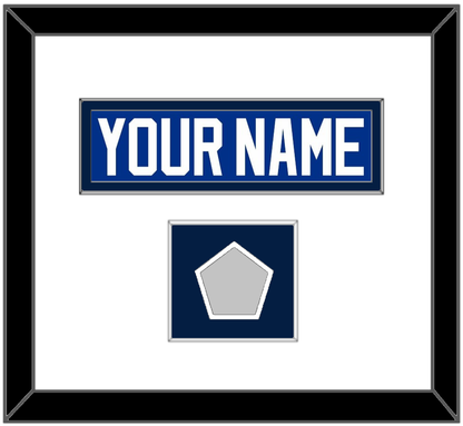St. Louis Nameplate & Stanley Cup Finals Patch - Home Blue (2017-2025) - Essential Tier 2