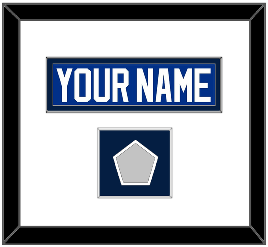 St. Louis Nameplate & Stanley Cup Finals Patch - Home Blue (2017-2025) - Essential Tier 2