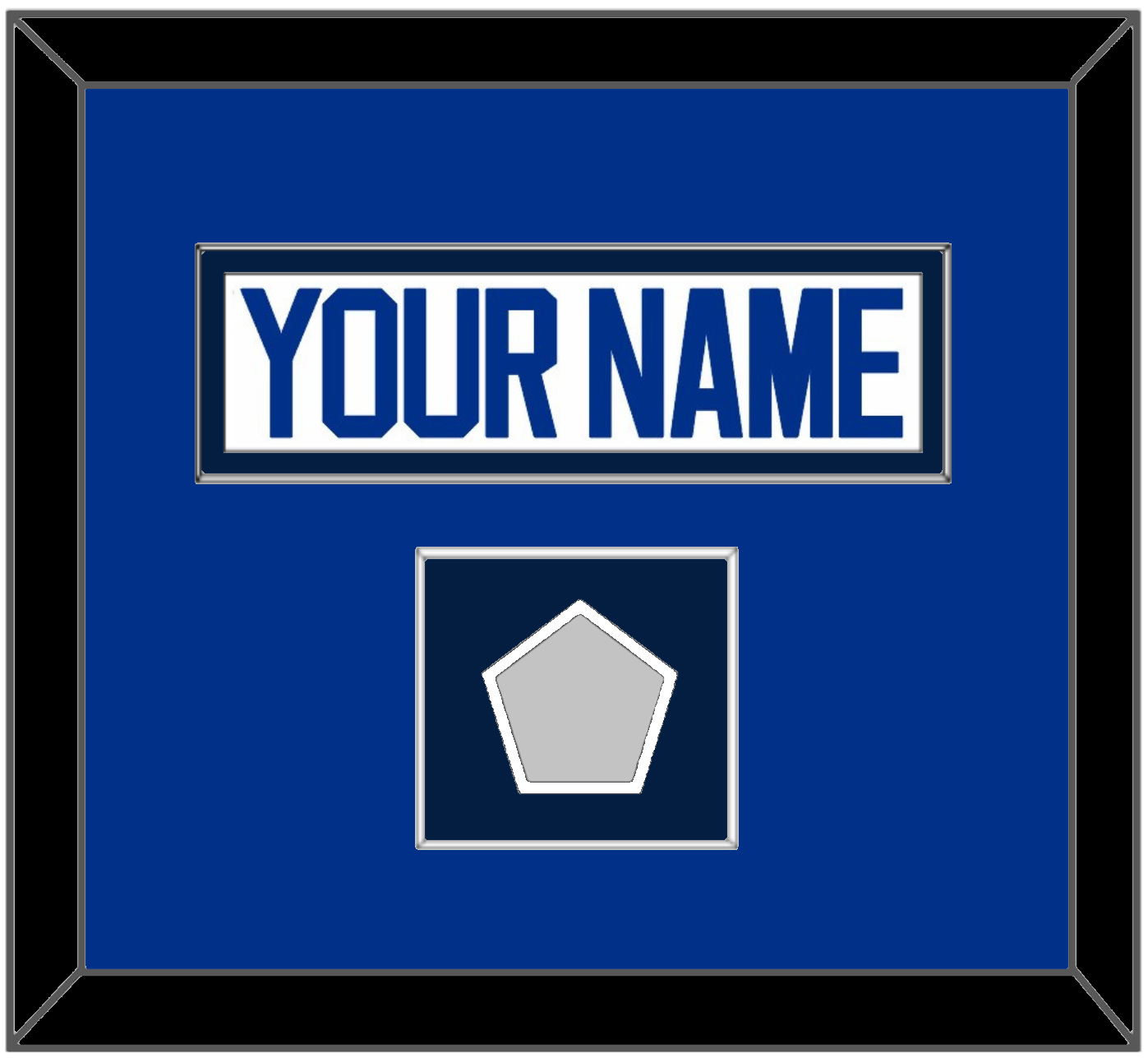 St. Louis Nameplate & Stanley Cup Finals Patch - Road White (2017-2025) - Essential Tier 4