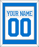 St. Louis Nameplate & Number (Back) Combined - Road White - Single Mat 1