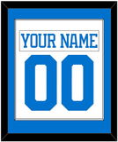 St. Louis Nameplate & Number (Back) Combined - Road White - Single Mat 1
