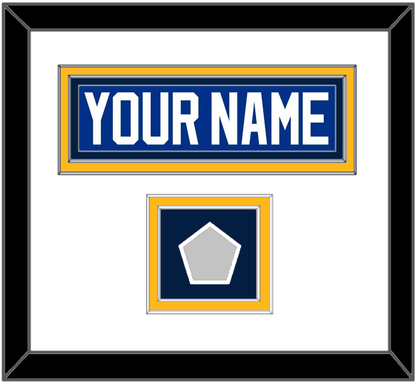 St. Louis Nameplate & Stanley Cup Champions Patch - Home Blue (2017-2025) - Signature Tier 2