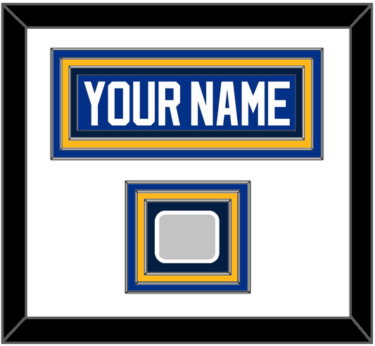 St. Louis Nameplate & Stanley Cup Champions Patch - Home Blue (2017-2025) - Premier Tier 1