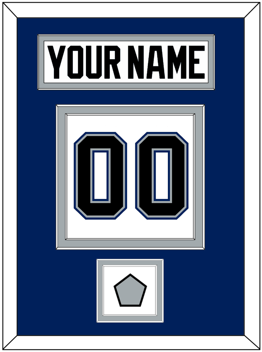 Tampa Bay Nameplate & Number (Back) With 2004 Stanley Cup Finals Patch ...