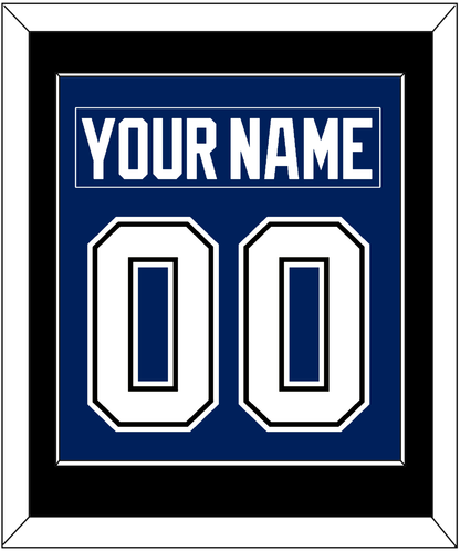Tampa Bay Nameplate & Number (Back) Combined - Home Blue - Essential Tier 2
