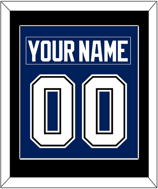Tampa Bay Nameplate & Number (Back) Combined - Home Blue - Essential Tier 2