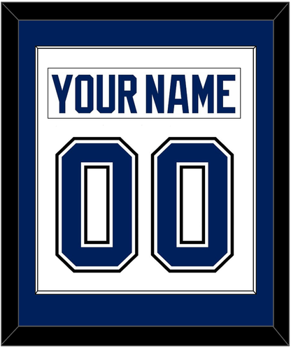 Tampa Bay Nameplate & Number (Back) Combined - Road White - Essential Tier 1