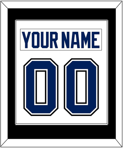Tampa Bay Nameplate & Number (Back) Combined - Road White - Essential Tier 2