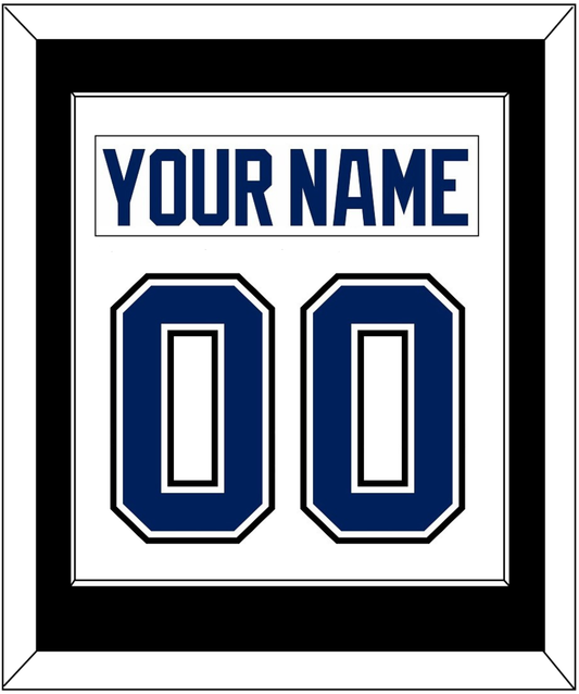 Tampa Bay Nameplate & Number (Back) Combined - Road White - Essential Tier 2