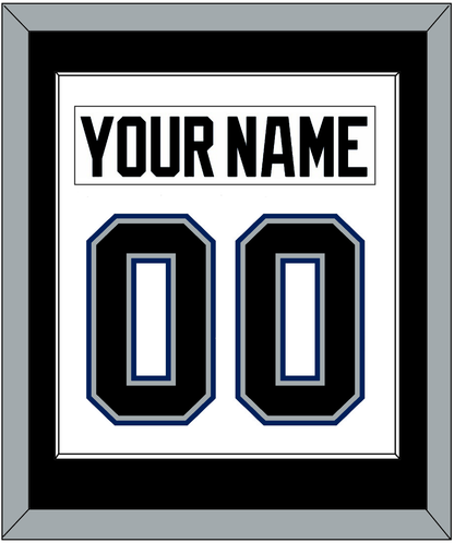 Tampa Bay Nameplate & Number (Back) Combined - Home White (2001-2007) - Essential Tier 2