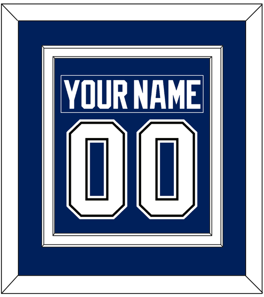 Tampa Bay Nameplate & Number (Back) Combined - Home Blue - Signature Tier 2