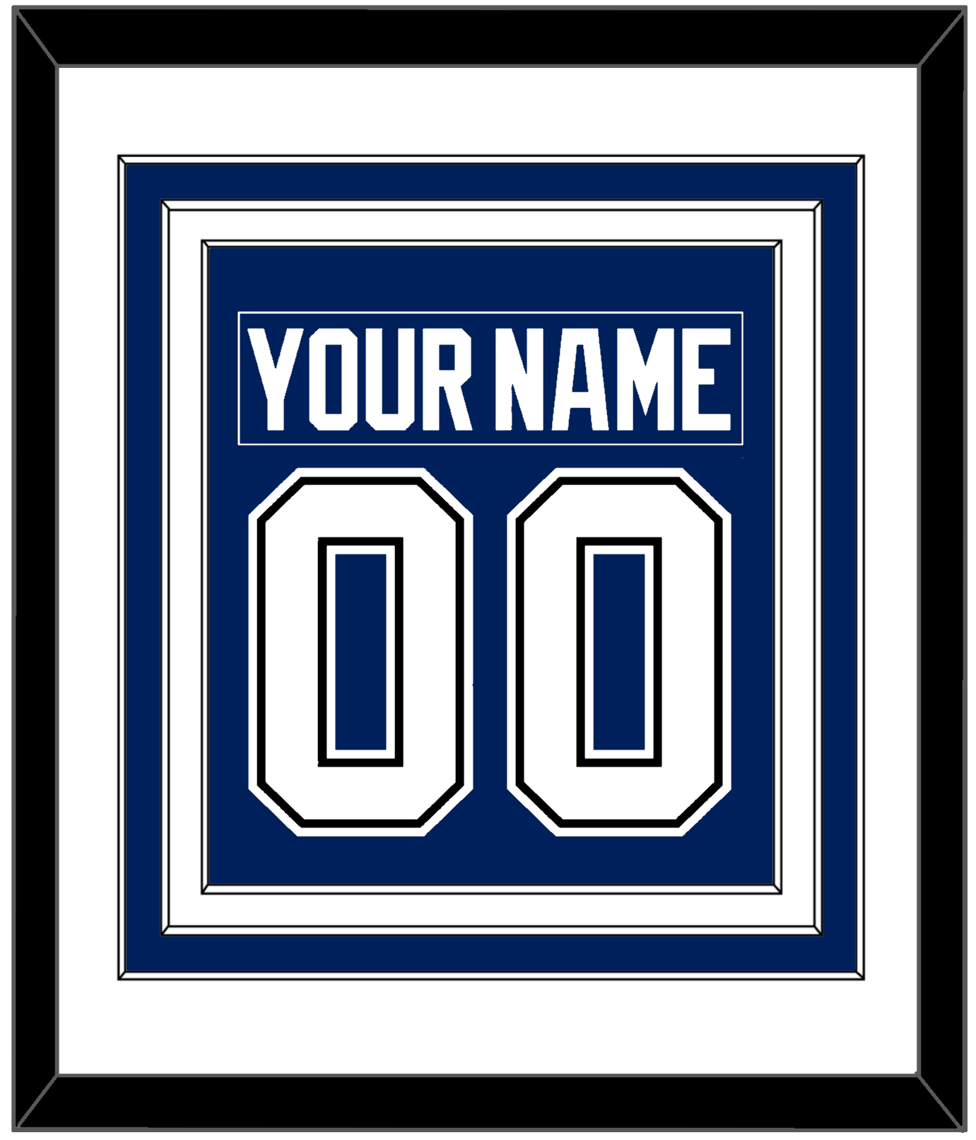 Tampa Bay Nameplate & Full-Size Number - Combined
