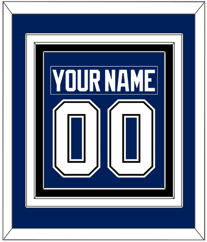 Tampa Bay Nameplate & Number (Back) Combined - Home Blue - Premier Tier 3