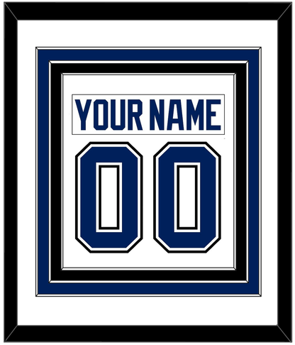 Tampa Bay Nameplate & Number (Back) Combined - Road White - Premier Tier 1