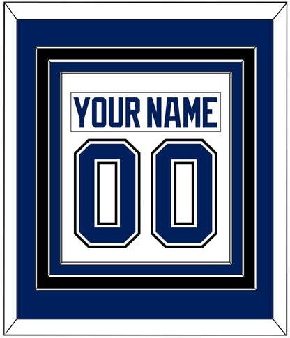 Tampa Bay Nameplate & Number (Back) Combined - Road White - Premier Tier 3