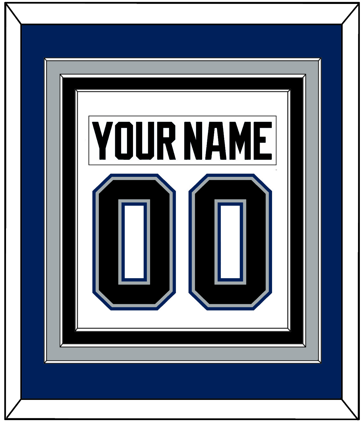 Tampa Bay Nameplate & Full-Size Number - Combined