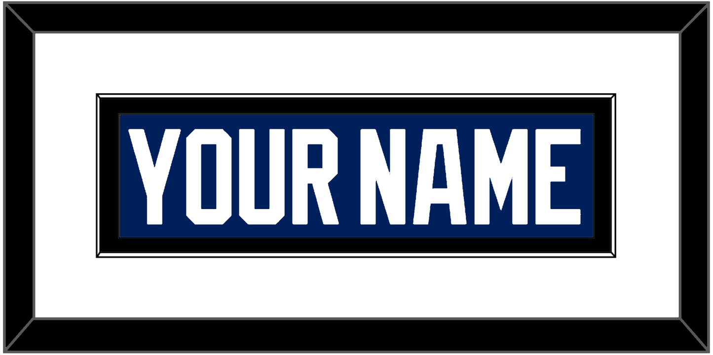 Tampa Bay Nameplate - Home Blue - Essential Tier 1