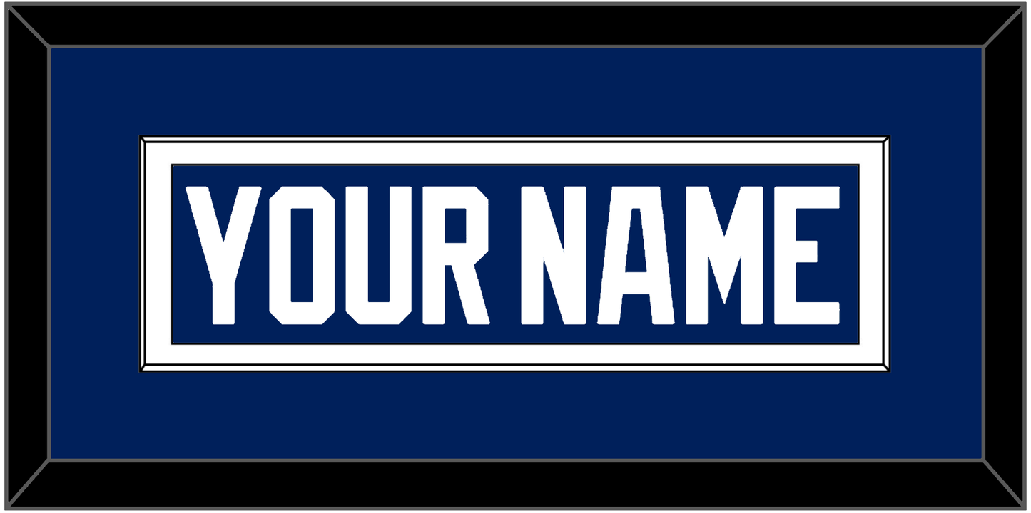 Tampa Bay Nameplate - Home Blue - Essential Tier 2