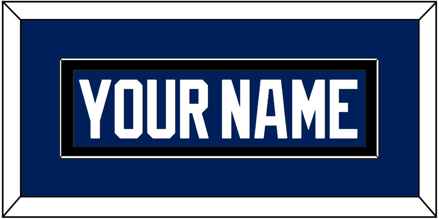 Tampa Bay Nameplate - Home Blue - Essential Tier 3