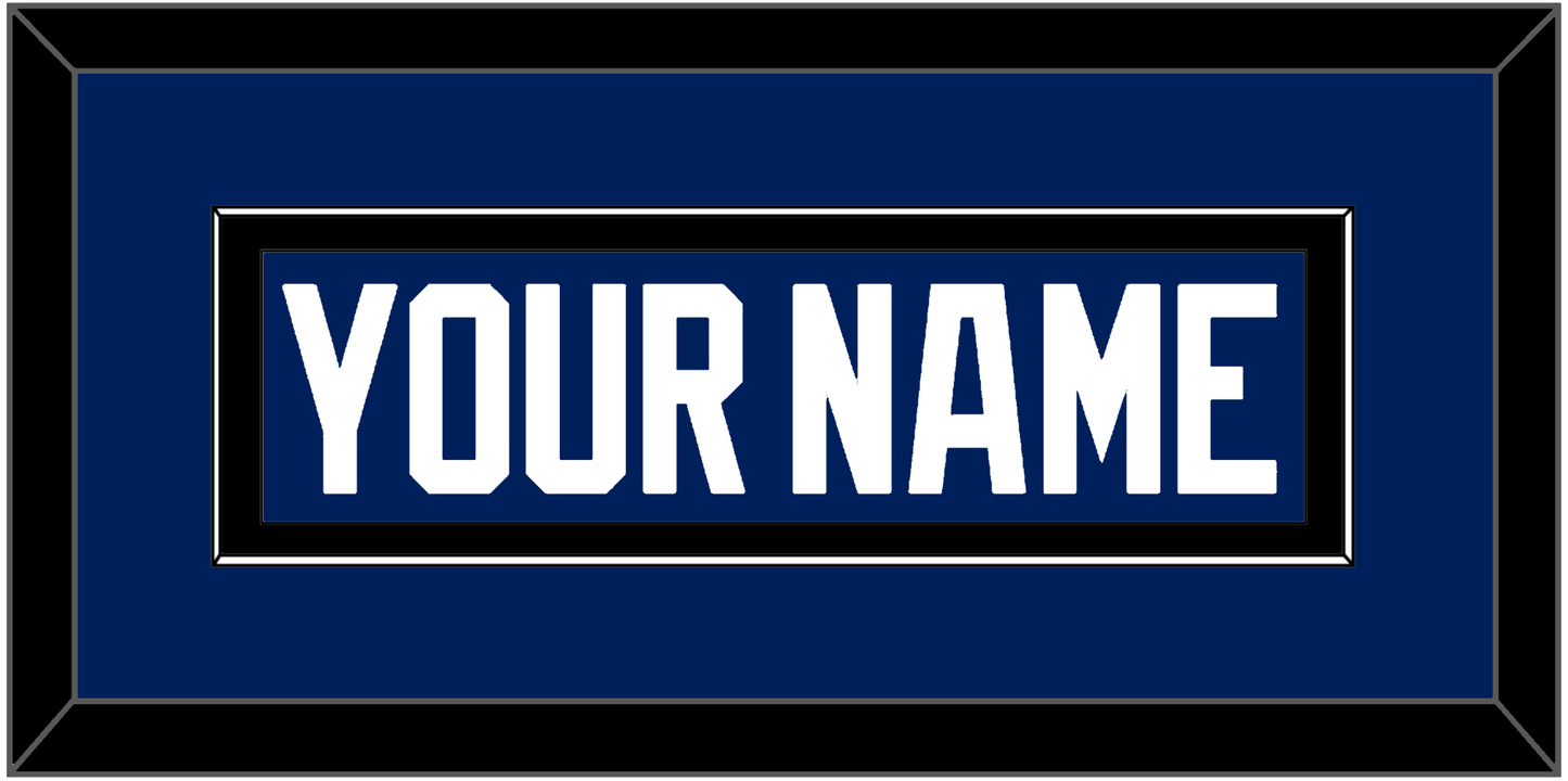 Tampa Bay Nameplate - Home Blue - Essential Tier 3