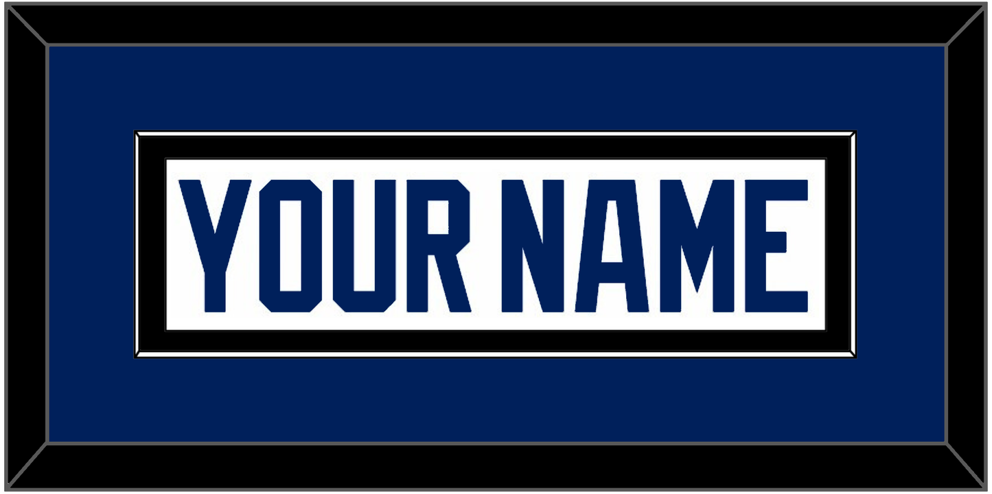 Tampa Bay Nameplate - Road White - Essential Tier 2