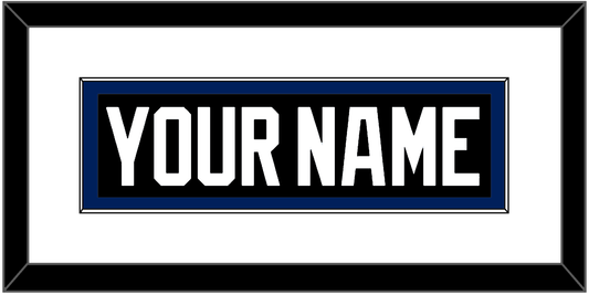 Tampa Bay Nameplate - Road Black (2001-2007) - Essential Tier 1
