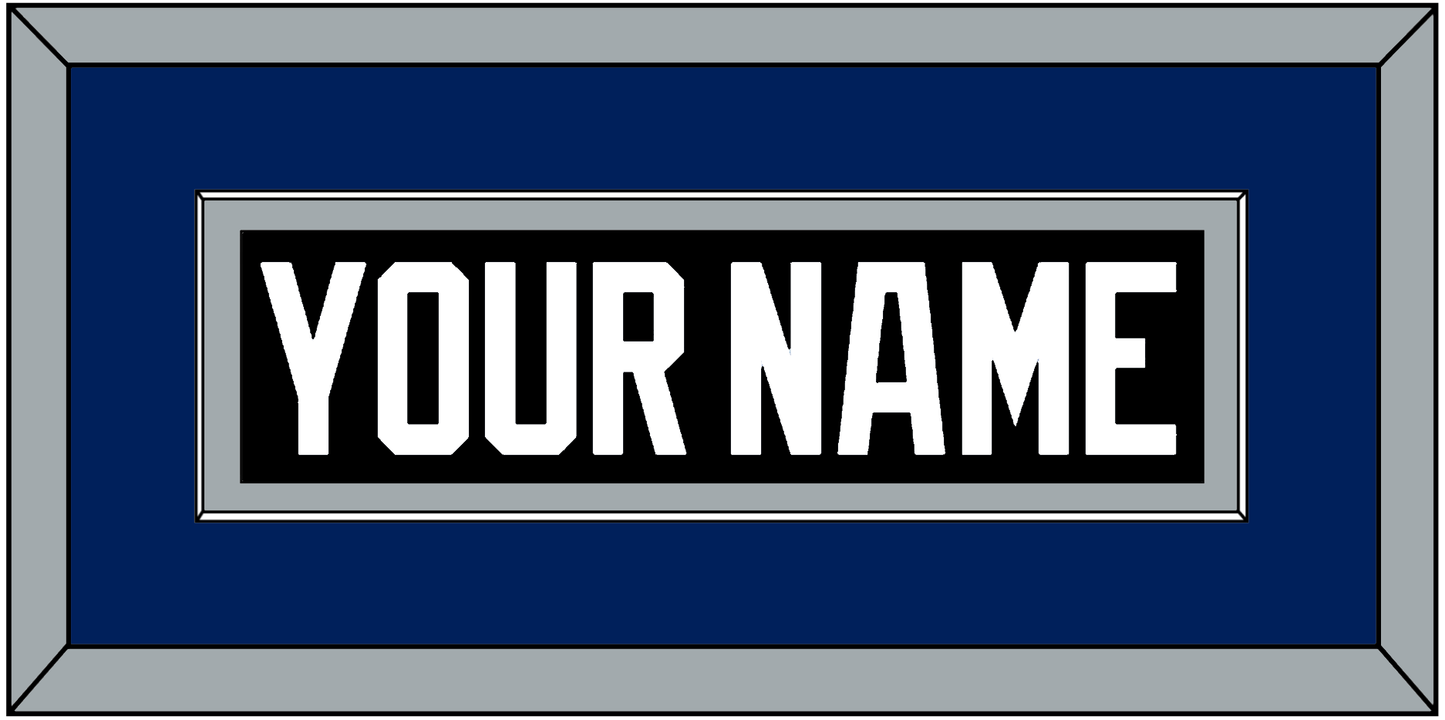 Tampa Bay Nameplate - Road Black (2001-2007) - Essential Tier 3