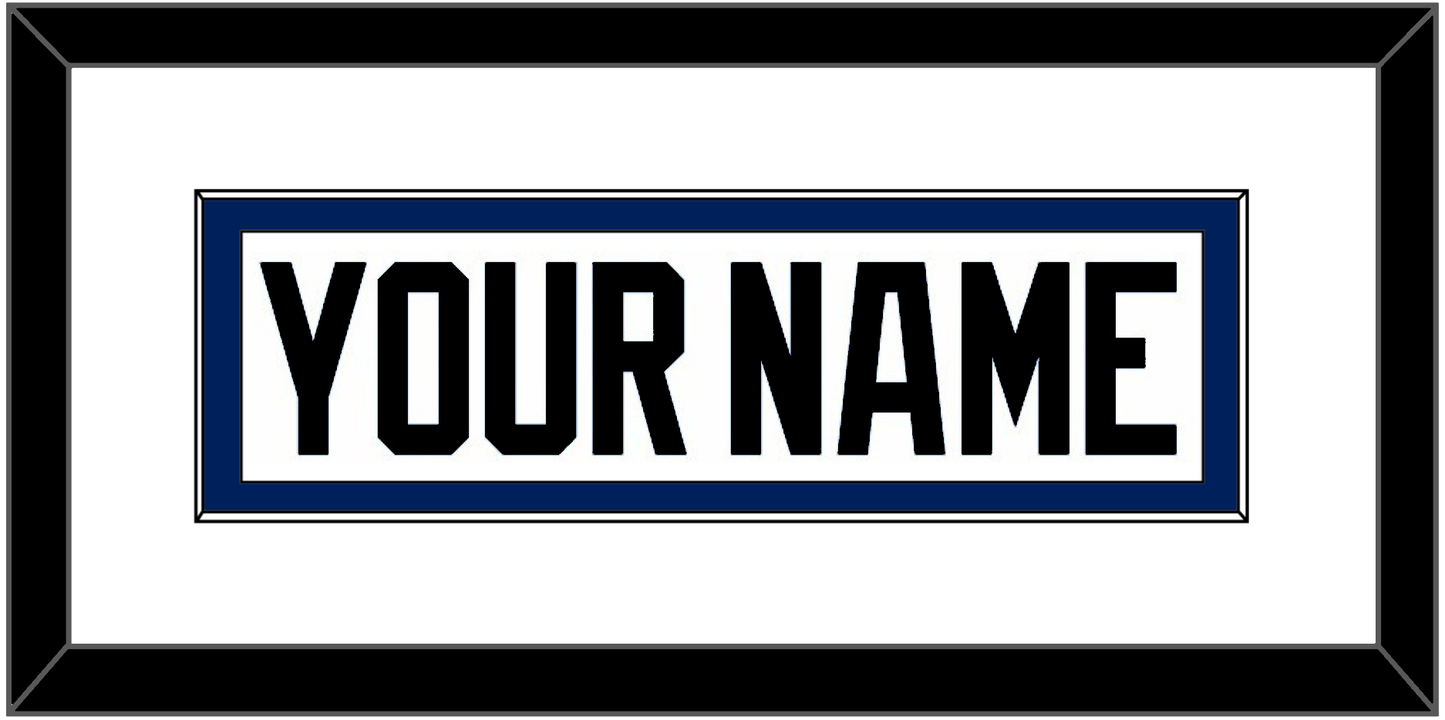 Tampa Bay Nameplate - Home White (2001-2007) - Essential Tier 1
