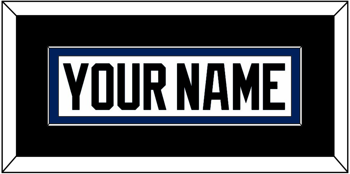 Tampa Bay Nameplate - Home White (2001-2007) - Essential Tier 2