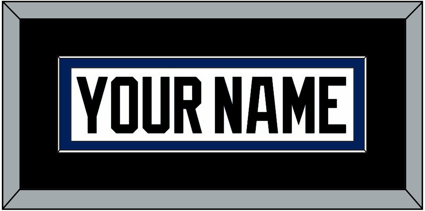 Tampa Bay Nameplate - Home White (2001-2007) - Essential Tier 2