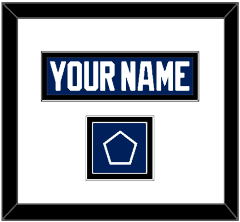 Tampa Bay Nameplate & Jersey Logo Patch - Home Blue - Signature Tier 1