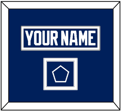 Tampa Bay Nameplate & Jersey Logo Patch - Home Blue - Signature Tier 2