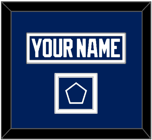 Tampa Bay Nameplate & Jersey Logo Patch - Home Blue - Signature Tier 2