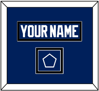 Tampa Bay Nameplate & Jersey Logo Patch - Home Blue - Signature Tier 3