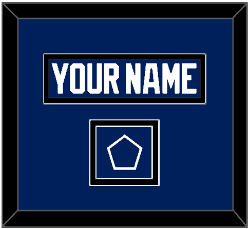 Tampa Bay Nameplate & Jersey Logo Patch - Home Blue - Signature Tier 3
