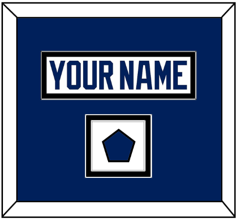 Tampa Bay Nameplate & Jersey Logo Patch - Road White - Signature Tier 2