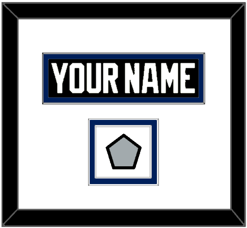 Tampa Bay Nameplate & Jersey Logo Patch - Road Black (2001-2007) - Signature Tier 1
