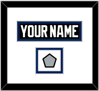 Tampa Bay Nameplate & Jersey Logo Patch - Road Black (2001-2007) - Signature Tier 1
