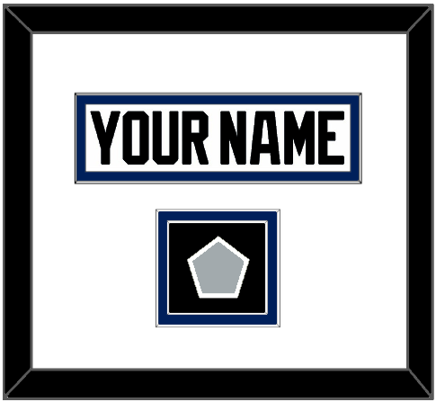 Tampa Bay Nameplate & Jersey Logo Patch - Home White (2001-2007) - Signature Tier 1