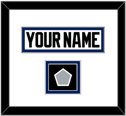 Tampa Bay Nameplate & Jersey Logo Patch - Home White (2001-2007) - Signature Tier 1