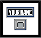 Tampa Bay Nameplate & Jersey Logo Patch - Road Black (2001-2007) - Triple Mat 1