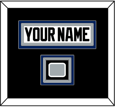 Tampa Bay Nameplate & Jersey Logo Patch - Home White (2001-2007) - Premier Tier 2