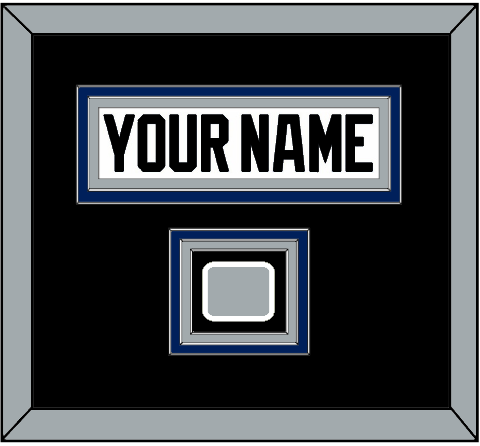 Tampa Bay Nameplate & Jersey Logo Patch - Home White (2001-2007) - Premier Tier 2