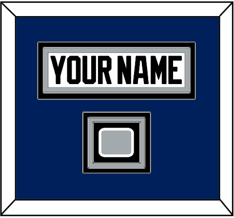 Tampa Bay Nameplate & Jersey Logo Patch - Home White (2001-2007) - Premier Tier 3
