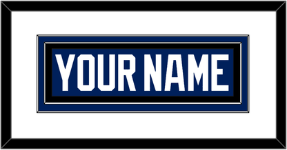 Tampa Bay Nameplate - Home Blue - Signature Tier 2