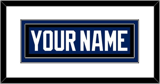 Tampa Bay Nameplate - Home Blue - Signature Tier 2