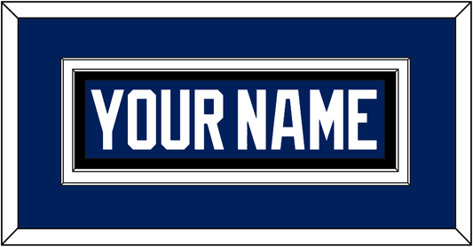 Tampa Bay Nameplate - Home Blue - Signature Tier 3