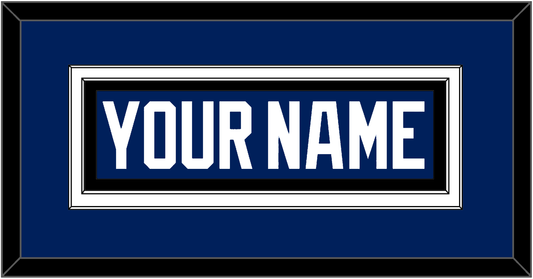 Tampa Bay Nameplate - Home Blue - Signature Tier 3