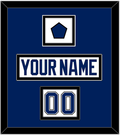Tampa Bay Nameplate, Number (Shoulder) & Jersey Logo Patch - Road White - Signature Tier 2